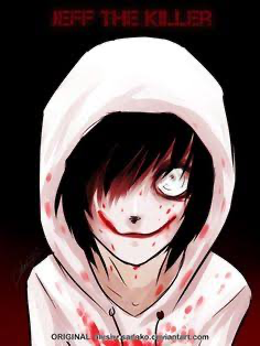 Animes da noite, - jeff the killer uma das maiores creepypastas