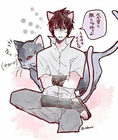 Sasuke Uchiha versão:gatos guerreiros (algm conhece os livros?) :  r/animebrasil
