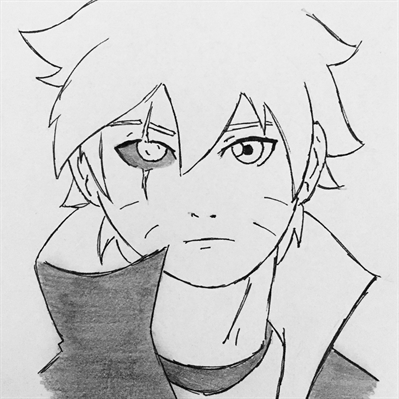 DESENHO DE ANIME FÁCIL E RÁPIDO 🧿 BORUTO COM JOGAN 