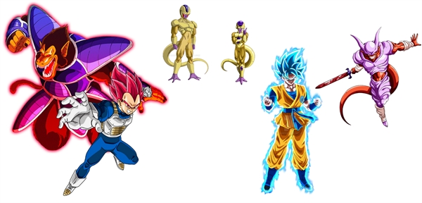 Quem diria hein Goku Super Sayajin Blue ajudando o Vegeta