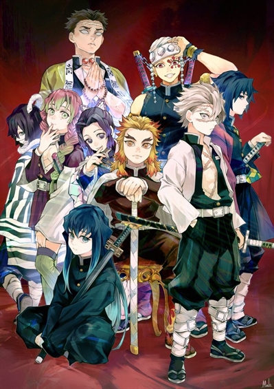 Kimetsu no Yaiba, Assassinos Profissionais - Primeira missão da equipe  hashira - Wattpad