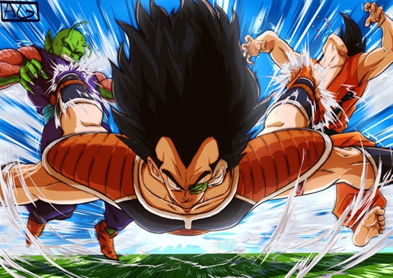 D. Ball Limit-F - E se Raditz tivesse sobrevivido e mudado de lado