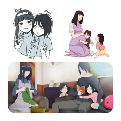 WHO'S YOUR FAMILY? - E SE SASUKE E HINATA TIVESSEM UM FILHO NARUTO 