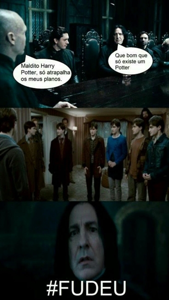 A herdeira das trevas - Capítulo extra : memes de Harry Potter