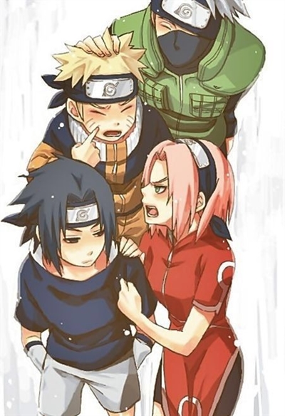 Time 7 Naruto Uzumaki, Sakura - Copiador dos mil jutsus