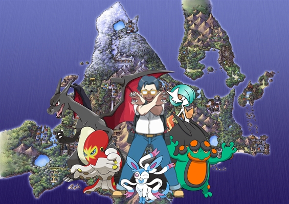 História Pokemon Jornadas - Circuito em Sinnoh - Prova de Fogo e