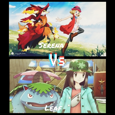 pokemon serena and leaf