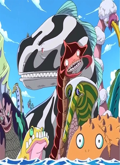 dragão milenar one piece