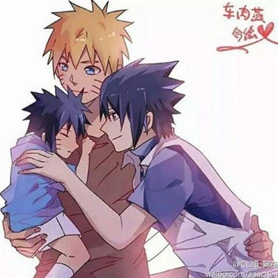 História Menma: Filho de Naruto e Sasuke. - Um aniversário não tão