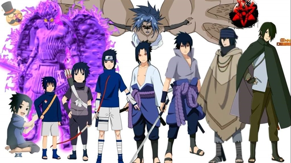 Fanfic / Fanfiction Naruto reagindo ao futuro - Sasuke I