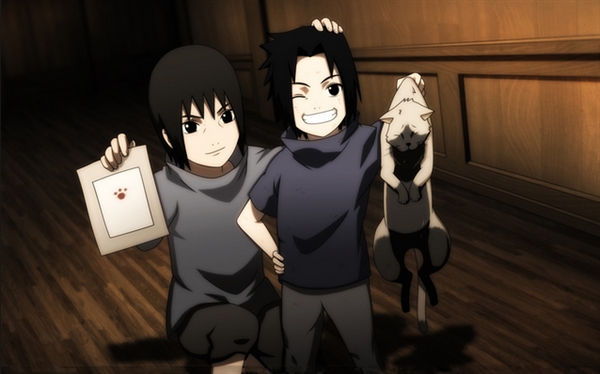 Fanfic / Fanfiction Naruto reagindo ao futuro - Itachi e Sasuke