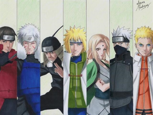 Shodaime, Nidaime, Sandaime, Yondaime, Hokages edotensei