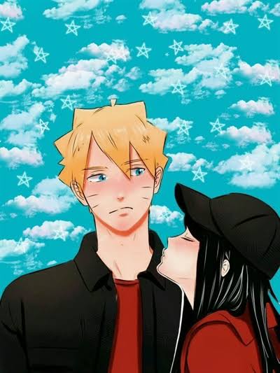 Boruto vendo a Hinata ficar vermelha pelo Naruto e ele não perceber que era  porque ela gostava dele O MESMO BORUTO sem entender a Sarada fazendo A  MESMA COISA com ele ENFIM