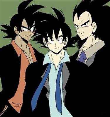 A história da Infância de GOKU, RADITZ E TURLES