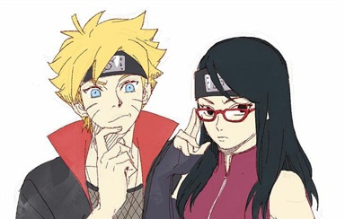 História Filho de Sarada e Boruto. - História escrita por tobidei135 -  Spirit Fanfics e Histórias