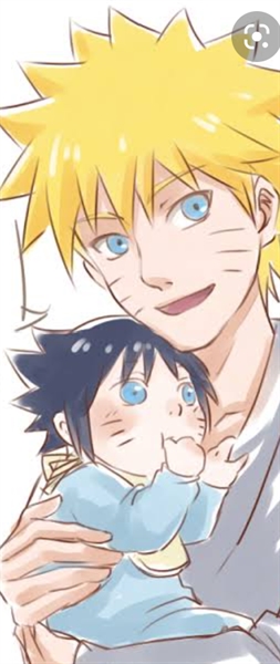 História Menma: Filho de Naruto e Sasuke. - Um aniversário não tão