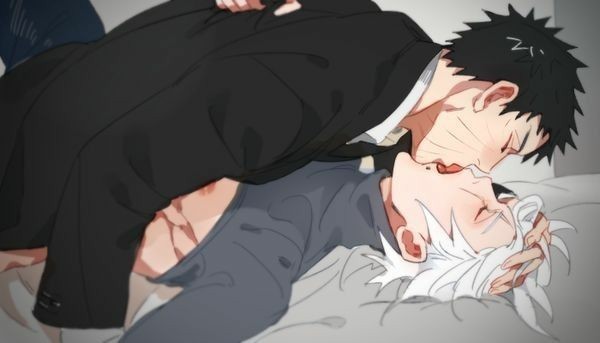 Fanfic / Fanfiction Refém da Akatsuki(Obikaka)(sasunaru)(kakuhida) - Comedor de casadas