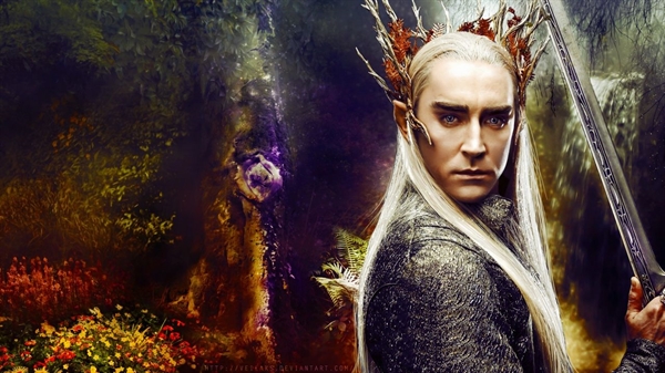 Fanfic / Fanfiction REI Thranduil Minha luz das estrelas - 25 -thranduil a traição