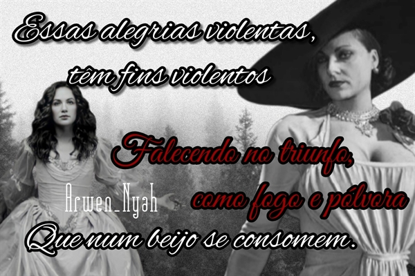 Fanfic / Fanfiction Brumas de Safira (fanfic Lady Dimitrescu) - Almas Gêmeas