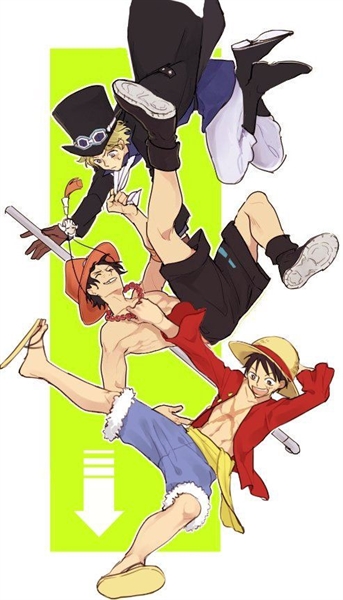 XICARAS SABO, LUFFY & ACE