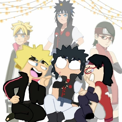 Naruto e Sasuke conhecem o primeiro filho de Kakashi - Boruto
