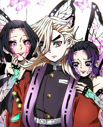 Hj fiz uma edit do tanjiro e outra da shinobu, acho q nem preciso explicar  mas p qm ñ sabe, tanjiro é um caçador de onis, ele tem uma irmã chamada  nezuko