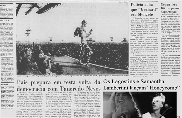 Fanfic / Fanfiction Lagostins e a Six - Limantha - Pro dia Nascer Feliz (1985)