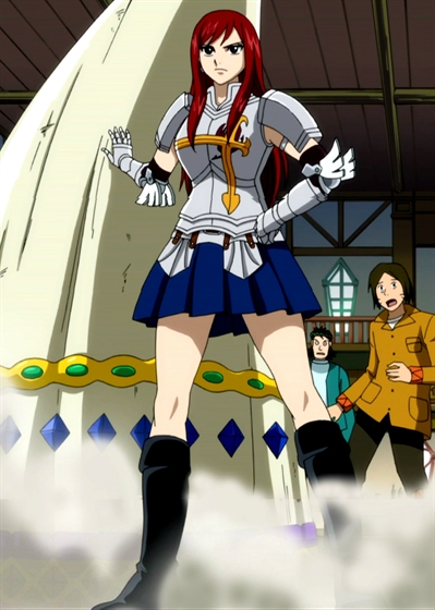 Fanfic / Fanfiction Reencarnando em fairy tail - A garota de armadura