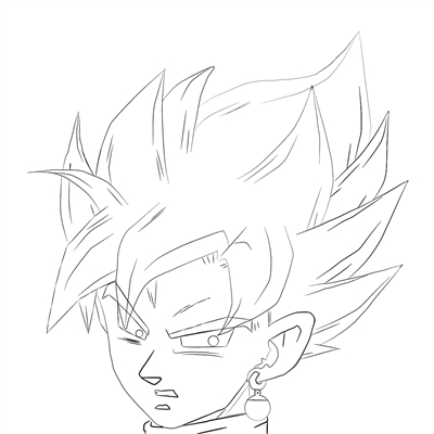 COMO DESENHAR O GOKU BLACK 🔥 