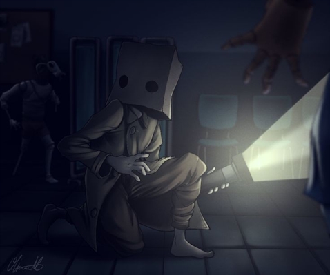 Fanfic / Fanfiction Terríveis Pesadelos I -Mono e Six (Little Nightmares) - As Partes de um Todo