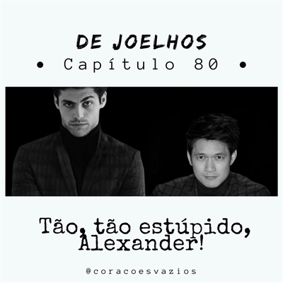 Fanfic / Fanfiction De Joelhos (Malec) - Tão, tão estúpido, Alexander!