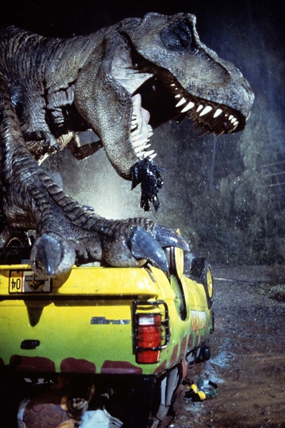 Caça à mamãe T-Rex, Parque do T-REX