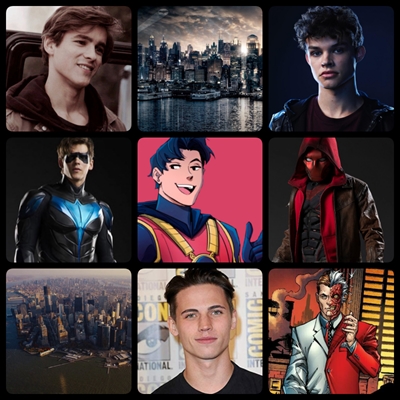 Fanfic / Fanfiction Nightwing Lust Adventures - S01E04: two bat-boys on the rooftops.