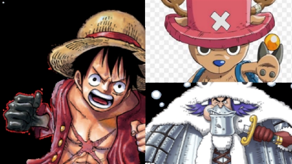 História O Segundo Rei dos Piratas - Uma noite a três, Luffy x