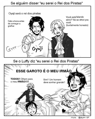 História One Piece Reagindo a: - O Espadachim - História escrita por  Its_Akira - Spirit Fanfics e Histórias