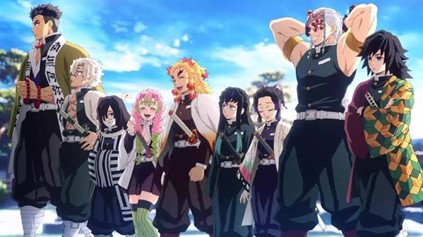 A REUNIÃO DOS HASHIRAS e vc estava lá 🤔 #demonslayer #kimetsunoyaiba