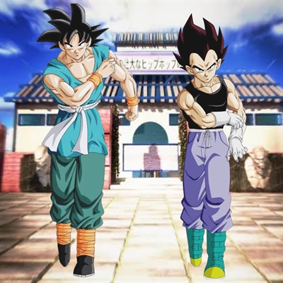O que Teria acontecido se Goku e Vegeta Fossem Irmãos? ( Parte 1 ) 