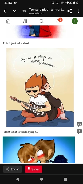 Fanfic / Fanfiction TlomTord - Prólogo
