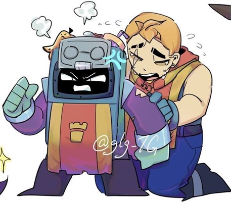 Fanfic / Fanfiction Brawl Stars Shipps! (PT-BR) - Ash x Grom (Lemon)