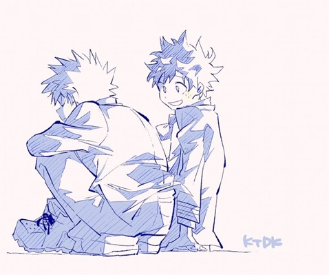 Fanfic / Fanfiction DANGER (bakudeku) (katsudeku) (ABO) - "empurrãozinho" pt-1