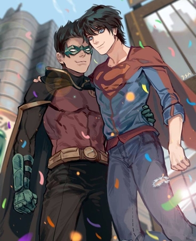 Fanfic / Fanfiction Todo Super tem seu Bat - Superboy Robin