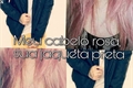 História: Meu cabelo rosa, sua jaqueta preta