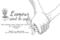 História: L&#39;amour sent le caf&#233;