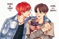 História: (One shot Vkook) O sumi&#231;o da cachorrinha do Jungkook