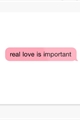 História: Real Love Is Important - Min Yoongi