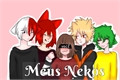 História: Meus Nekos - Imagine Todoroki,Bakugou,Kirishima e Midoriya