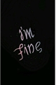 História: I&#39;m fine (imagine Min Yoongi)