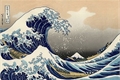 História: A grande onda de Kanagawa