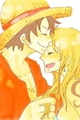 História: Um amor secreto (Luffy, Nami)