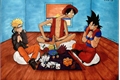 História: Goku, Naruto e Luffy jogando p&#244;ker